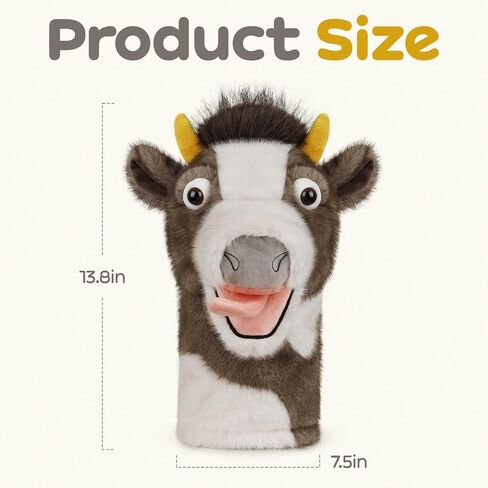 Craftsman Golf Club Head Cover Funny Cow Driver Headcover Cow Golf Club Cover Plush Animal Driver Head Cover Golf Gift in Saudi Arabia