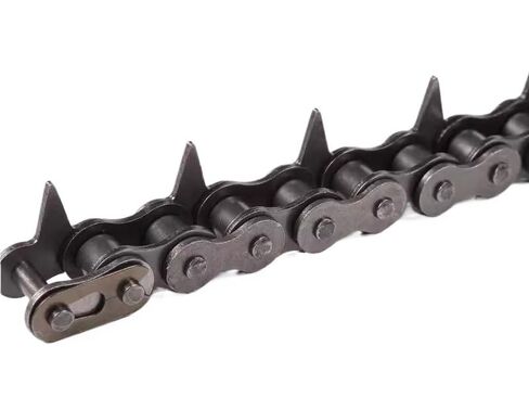 08B-1#45 سلسلة الأسطوانة ذات الأسنان الحادة الفولاذية بطول 1.5 متر لناقل نقل الماكينة (جناحين) in Kuwait