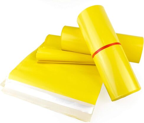 مظاريف شحن Silipac Mailer 100 حزمة - 15 × 20 حقيبة بريدية مقاومة للتمزق | مجموعة أكياس بريدية بلاستيكية مخصصة مضادة للماء ومغلفة من البوليستر - ذاتية الغلق (أزرق) in Kuwait