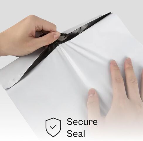 PSBM 500 قطعة 2 ميل 12 × 15.5 بوصة بريد بولي أرجواني، شريط تقشير ذاتي الغلق، مقاوم للماء، مقاوم للتمزق، حقيبة شحن للملابس والمستندات والكتب والهدايا والمجوهرات والمواد غير الهشة in Saudi Arabia