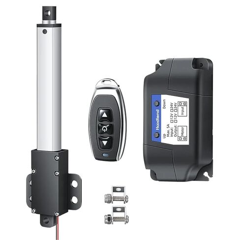 1PC Small Linear Actuator Stroke 10-200mm Length Max Speed 150mm/s Electric Motor with Wings Installation(30mm Stroke,150mm per s 7N,6V) in Saudi Arabia