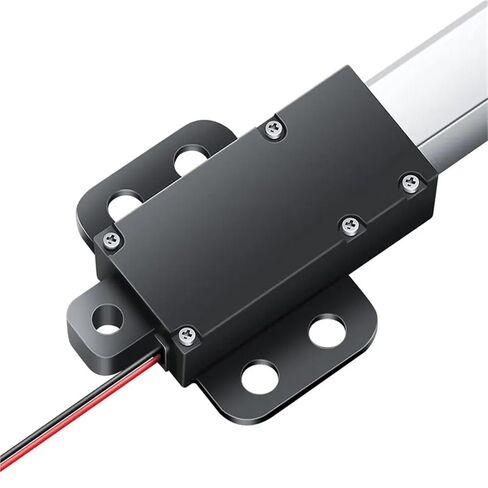 1PC Small Linear Actuator Stroke 10-200mm Length Max Speed 150mm/s Electric Motor with Wings Installation(30mm Stroke,150mm per s 7N,6V) in Saudi Arabia