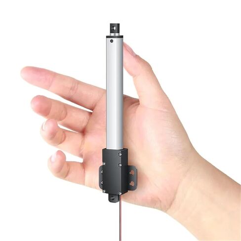 1PC Small Linear Actuator Stroke 10-200mm Length Max Speed 150mm/s Electric Motor with Wings Installation(30mm Stroke,150mm per s 7N,6V) in Saudi Arabia
