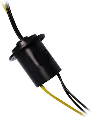 1pcs High Power Conductive Slip Ring Diameter 35mm 2 Channels 40A High Current Wind Conductive Ring Flange Collector Joint Connector in Saudi Arabia