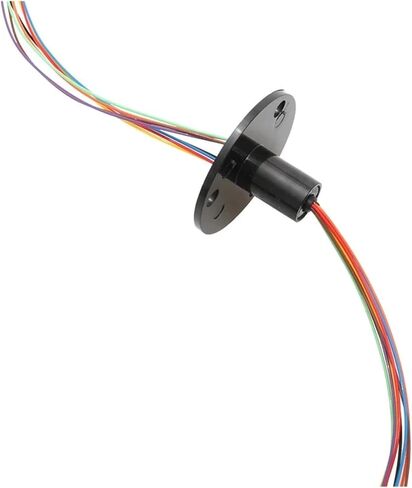 1 piece OD 12.5mm Flange Slip Ring 8 Channels 1.5A Conductive Ring Brush 360 Degree Rotation Collector Slip Ring Joint in Saudi Arabia