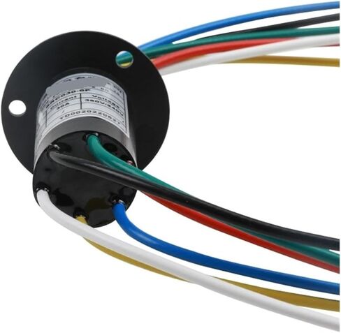 Capsule Slip Ring Rotary Connector high Power Current Power Transmission Signal 6 Wire 30A Outer Diameter 30mm in Saudi Arabia