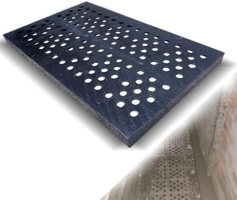 20x12 Cast Iron Drain Grate Cover - Heavy-Duty Outdoor Trench Drain Grate for Driveways, Concrete Floors, and Catch Basins - Durable Metal Drainage Solution in Saudi Arabia