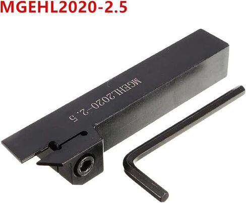 Carbide Milling Cutter 20 X 20 X 125mm-1.5/2 / 2.5/3 Slotting Tool Holder For Turning Bar For Inserts (Color : MGEHL2020 2.5) in Saudi Arabia
