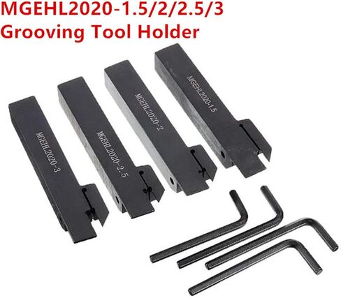 Carbide Milling Cutter 20 X 20 X 125mm-1.5/2 / 2.5/3 Slotting Tool Holder For Turning Bar For Inserts (Color : MGEHL2020 3) in Saudi Arabia