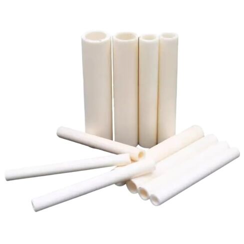 Ceramic Tube, 2pcs High Temperature Single Bore Alumina Porcelain Pipe, Machinable Ceramics Tubing ID 20/18/4/3mm in Saudi Arabia
