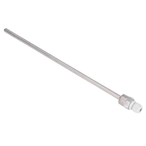 مستشعر درجة الحرارة الشمسية Thermowell من الفولاذ المقاوم للصدأ للأجهزة الصناعية، 300 مم IP68 مع غطاء بلاستيكي in Saudi Arabia