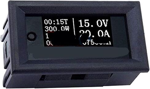 1PCS 33V 10A 3A 7-in-1 OLED Multi-Function Tester Voltmeter(33V 3A Blue OLED) in Saudi Arabia