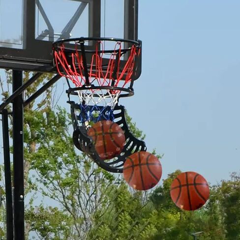 جهاز إرجاع كرة السلة، مرفق الكرة المعلقة، يساعد على تدريب المزلق للطوق الداخلي والخارجي in Kuwait