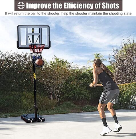 جهاز إرجاع كرة السلة، مرفق الكرة المعلقة، يساعد على تدريب المزلق للطوق الداخلي والخارجي in Kuwait