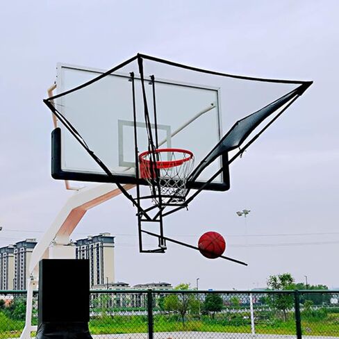 Basketball Shot Return Apparatus Returner Adjustable Rebounder Shooting Trainer Rotatable Attachment for Hoop in Saudi Arabia
