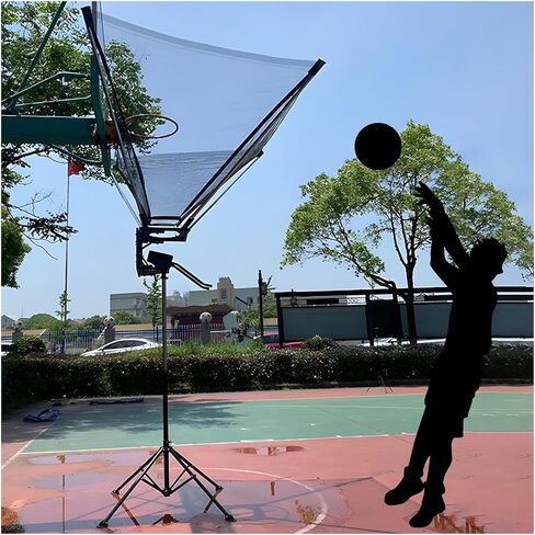 Basketball Hoop Returner Shot Return Apparatus Rebounder Retractable Large Attachment for Adults Training Shooting M in Saudi Arabia