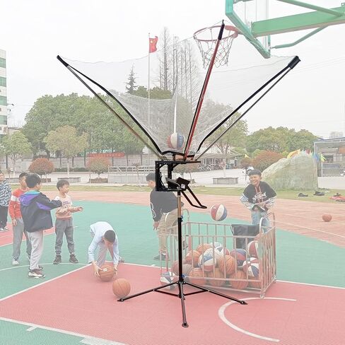 جهاز إرجاع كرة السلة، جهاز إرجاع التسديد، أداة مساعدة واقفة، لاعب الأطفال البالغين - مرفق in Kuwait