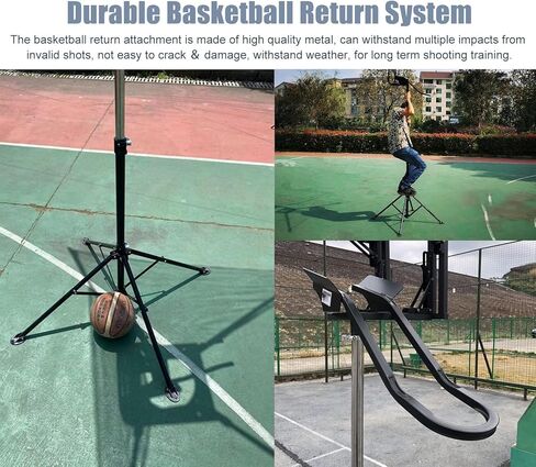جهاز إرجاع كرة السلة، جهاز إرجاع التسديد، أداة مساعدة واقفة، لاعب الأطفال البالغين - مرفق in Kuwait
