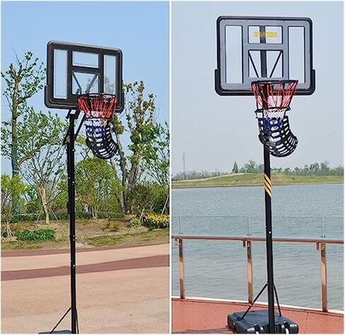 كرة السلة ريبوندر النار العائد Pp الكرة العودة صافي شلال لطارة تدوير كرات السلة ممارسة المساعدة نموذج اطلاق النار in Kuwait