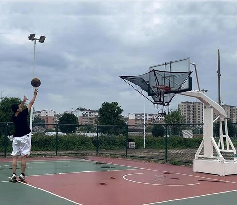 جهاز إرجاع حلقة كرة السلة، ملحق معدني لشبكة تعليق الارتداد للتدريب العملي in Kuwait