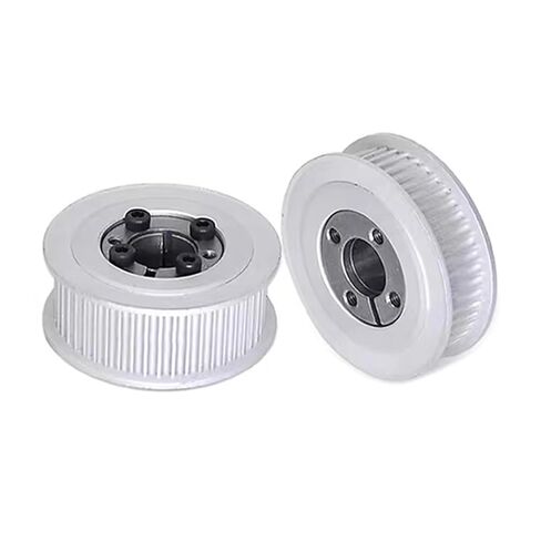 HTD 8M-26Teeth Timing Pulley Keyless Bushing Belt Width 25/30mm 1Pcs(Bore 25mm,27mm(for Belt 25mm)) in Saudi Arabia