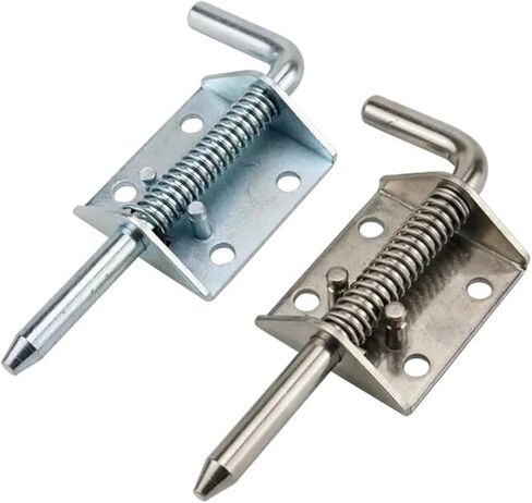 مشبك زنبركي مفصلي مخفي 304 من الفولاذ المقاوم للصدأ للأبواب الثقيلة المعدات الميكانيكية 1 قطعة (الفولاذ المقاوم للصدأ) in Kuwait