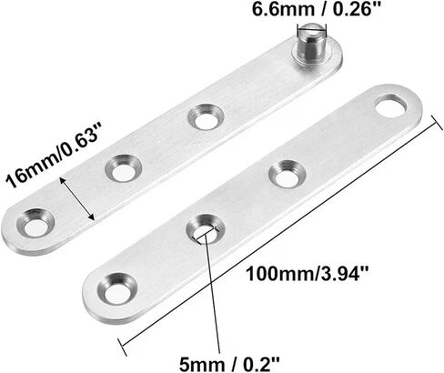 الدورية الباب المحور الفولاذ المقاوم للصدأ المفصلي المنزل أداة صندوق خزانة الأجهزة الأثاث 2 قطعة in Kuwait