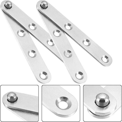 الدورية الباب المحور الفولاذ المقاوم للصدأ المفصلي المنزل أداة صندوق خزانة الأجهزة الأثاث 2 قطعة in Kuwait