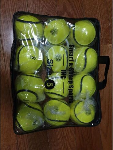 unbrand Hurling Wall Balls Sliotars Yellow Color GAA Official Size 5 Balls (12 Sliotars). (Yellow) in Saudi Arabia