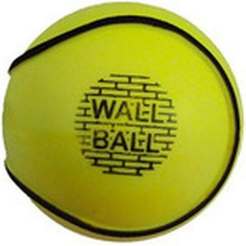 unbrand Hurling Wall Balls Sliotars Yellow Color GAA Official Size 5 Balls (12 Sliotars). (Yellow) in Saudi Arabia