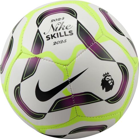 Nike FZ3046-100 Premier League Skills Fa24 Football White/Bold Berry/Volt/Black- Size 1 in Saudi Arabia