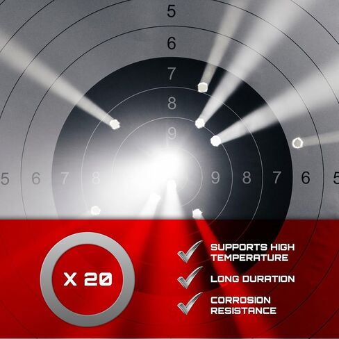 غسالات فرامل كمامة 7/8 × 14 - 20 قطعة - طقم حشوات من الفولاذ المقاوم للصدأ (4 وحدات × 5 سُمك - 0,001 بوصة/0,002 بوصة/0,003 بوصة/0,004 بوصة/0,005 بوصة) in Kuwait