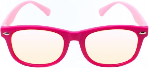 DefenderShield Blue Light Blocking Glasses Kid Series for Computer, Mobile, Gaming, Sleep-Purple - Anti Eye Strain, Headache in Saudi Arabia