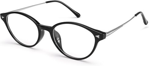Dollger Blue Light Blocking Glasses for Woman, Retro Small Oval Frame Computer Glasses, Anti Eyestrain Cute Fashion Eyewear in Saudi Arabia