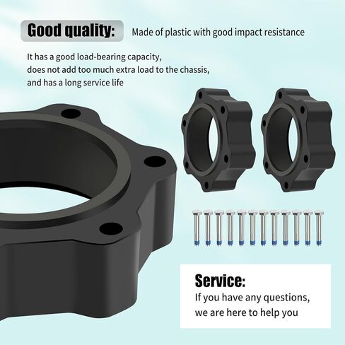 CV Spacers for 5-7.5" Suspension Lift,Front Axles Lift kit CV Spacers Compatible with 99-16 Chevrolet GMC 1500 Pickups 4wd,00-16 Chevrolet Tahoe 4wd,00-16 Chevrolet Suburban 1500 4wd in Saudi Arabia