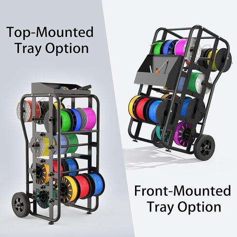 رف بكرة سلكية بعجلات، علبة كابلات شديدة التحمل ومنظم موزع الأسلاك، قضبان قابلة للتعديل، سعة كبيرة، صندوق أدوات، عربة متنقلة للكهربائيين، ورشة عمل ومستودع، 38 بوصة × 21.2 بوصة، أسود in Kuwait