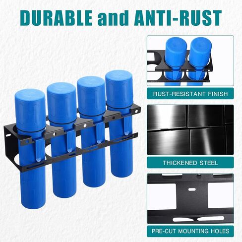 Blulu Welding Rods Holder Storage Tubes Rack Stick Welding Filler Rod Tubes Organizer Tool Wall Mount Container for Shed Garage Pegboard Workshop Home in Saudi Arabia