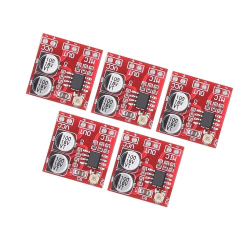 Vikye Adjustable Gain Electret Microphone Amplifier Module 5Pcs Module for Home Audio Systems in Saudi Arabia