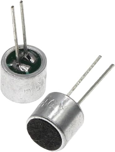 100PCS 6 * 5mm Condenser Pickup Microphone 52DB Tape Pin 6050 56-58 in Saudi Arabia