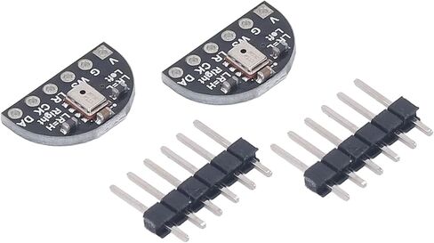 Yunir مجموعتان من وحدة ميكروفون MEMS مع التقاط متعدد الاتجاهات، واستهلاك منخفض للطاقة ومخرج I2S الرقمي، متوافق مع لوحة تطوير SIPEAT Maix، مثالية للهواة للكهرباء in Kuwait