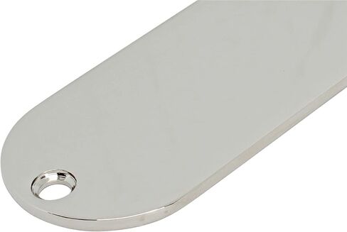 Tele Control Plate .080" thickness NO HOLE - Nickel - screws not included in Kuwait