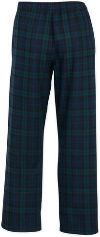 Boxercraft Youth Poly Flannel Pants Plaid Rounge مع 2 جيوب ، وسيلة شباب كولومبيا البحرية in Kuwait