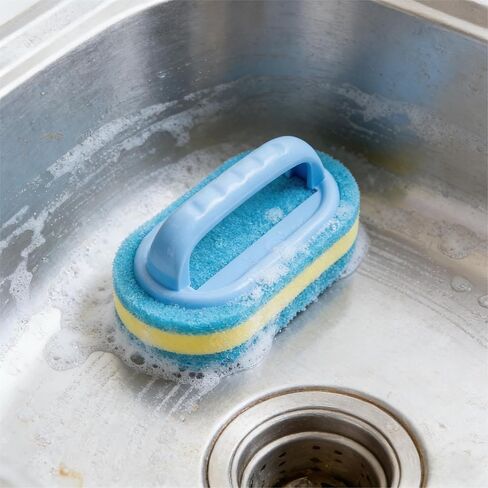 1PC Magic Sponge Easy Cleaning Ceramic Tile Kitchen & Bathroom Surface, Glass, Walls, Toilet Shining, Essential Home Cleaning Tool in Saudi Arabia