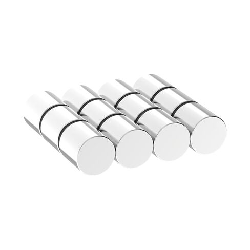 Heavy Duty Neodymium Disc Magnets - N42, 1/2" D x 1/2" H - 12 Pack, Powerful Cylinder Rare Earth Magnets for Fridge, DIY, Building, Scientific, Craft, and Office 0.5" Dia x 0.5" Thick Magnet in Saudi Arabia