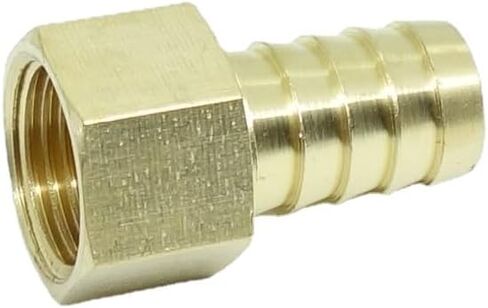 Female Barb Fitting (1, Brass 5/8" Barb x 1/2 FNPT) in Saudi Arabia
