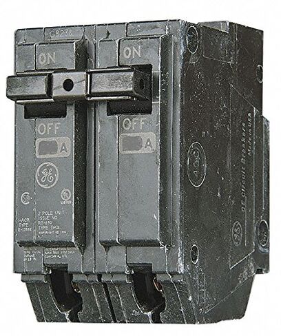GE Plug in Circuit Breaker, THQL, Number of Poles 2, 30 Amps, 120/240VAC, Standard in Kuwait