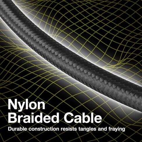 كابل BoxWave متوافق مع Pioneer DJ DDJ-REV5 - كابل DirectSync PD (3 أقدام) - USB-C إلى USB-C (100W)، شحن مجدول من النوع C ومزامنة سريعة - أسود جيت in Kuwait