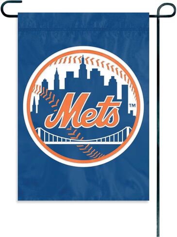 Party Animal New York Mets Applique & Embroidered Garden/Window/Mini Flag Gooney Bird in Saudi Arabia