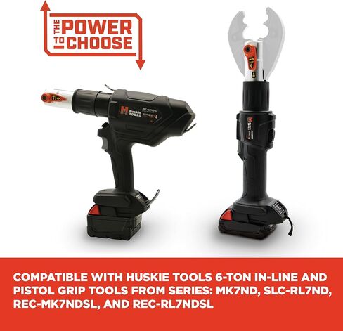 فك قطع نظام الطاقة EVS ACSR من Huskie Tools مع شفرات قابلة للاستبدال، قطع 556 مليون متر مكعب من النحاس، 250 مليون متر مكعب من النحاس، 350 مليون متر مكعب من الألومنيوم، سلك ربط قياسي يصل إلى 3/8 بوصة ومسامير فولاذية ناعمة تصل إلى 3/8 بوصة (EVS-ACSRJAW) in Kuwait