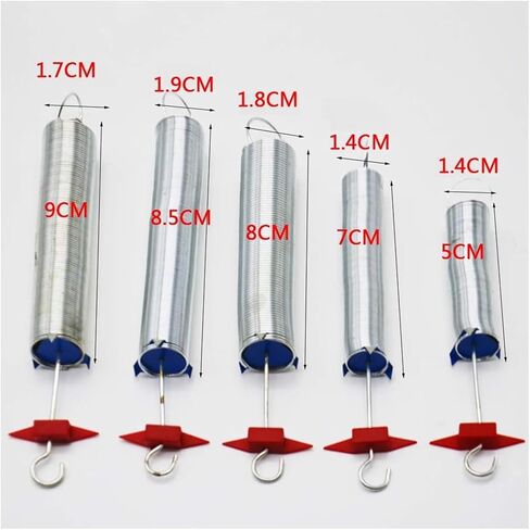 قانون هوك فيزياء ضغط الربيع مجموعة الربيع اللولبية معدات مجموعة النوابض اللولبية 0.5N، 1N، 2N، 3N، 5N مجموعة النوابض اللولبية in Kuwait